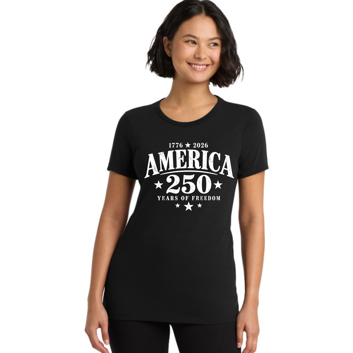 America 250 Tri-Blend Tee — Allmade® (Unisex & Women's) — Weekend Special