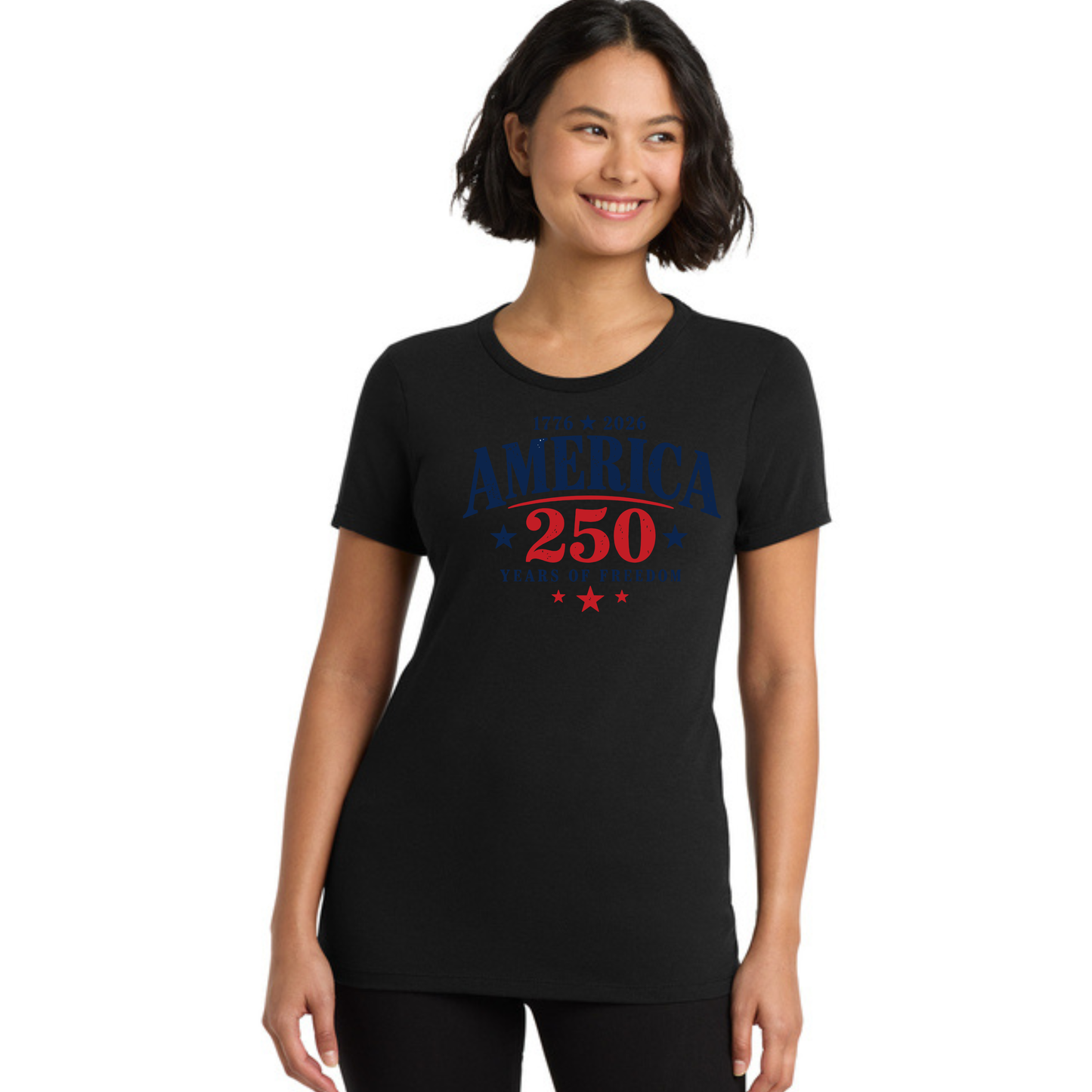 America 250 Tri-Blend Tee — Allmade® (Unisex & Women's) — Weekend Special