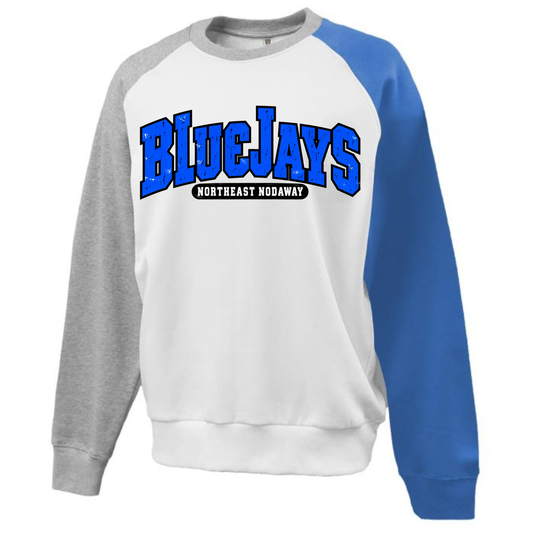 Blue Jays Northeast Nodaway Raglan Fleece