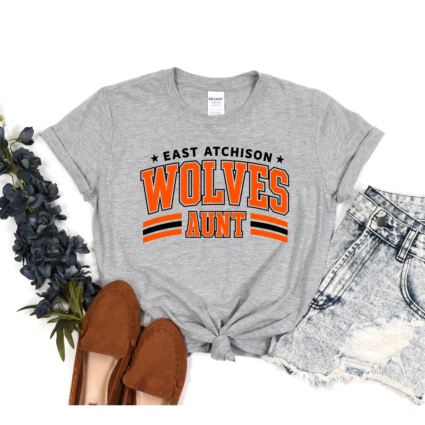 Custom School Spirit Design | Mom, Dad, Grandma, Coach & More | Any School, Any Mascot