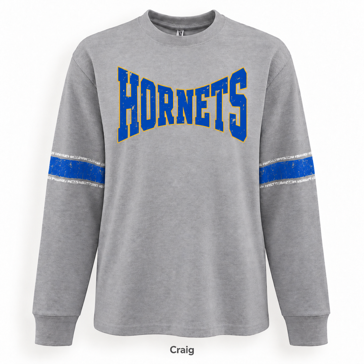 Craig Hornets Heavyweight Vintage Stripe Jersey