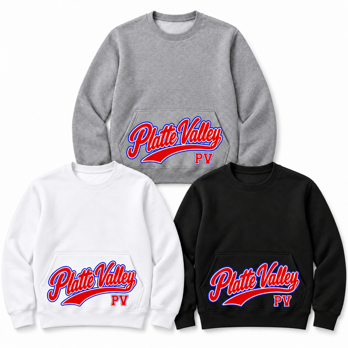 Platte Valley Script Spirit Sweatshirt
