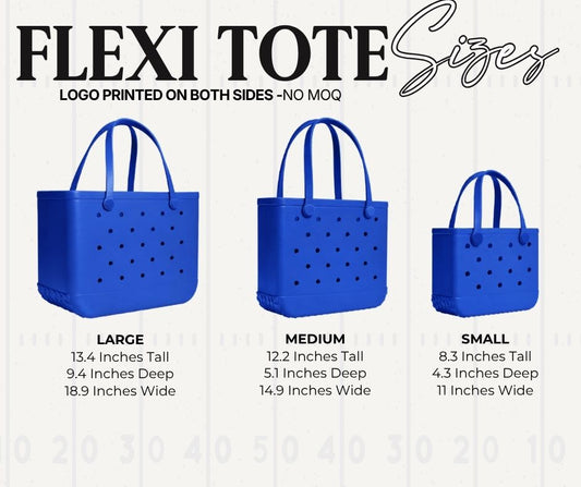 Warrensburg Tigers Flexi Tote - Printed on BOTH Sides - Pre-Order