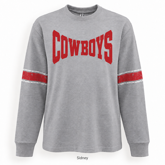 Sidney Cowboys Heavyweight Vintage Stripe Jersey