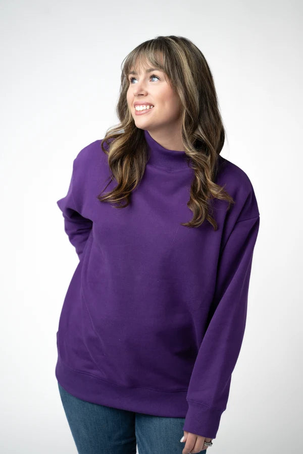 Marley Mock Neck Sweatshirt