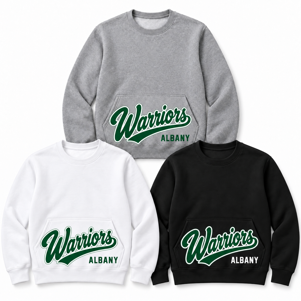 Albany Warriors Script Spirit Sweatshirt