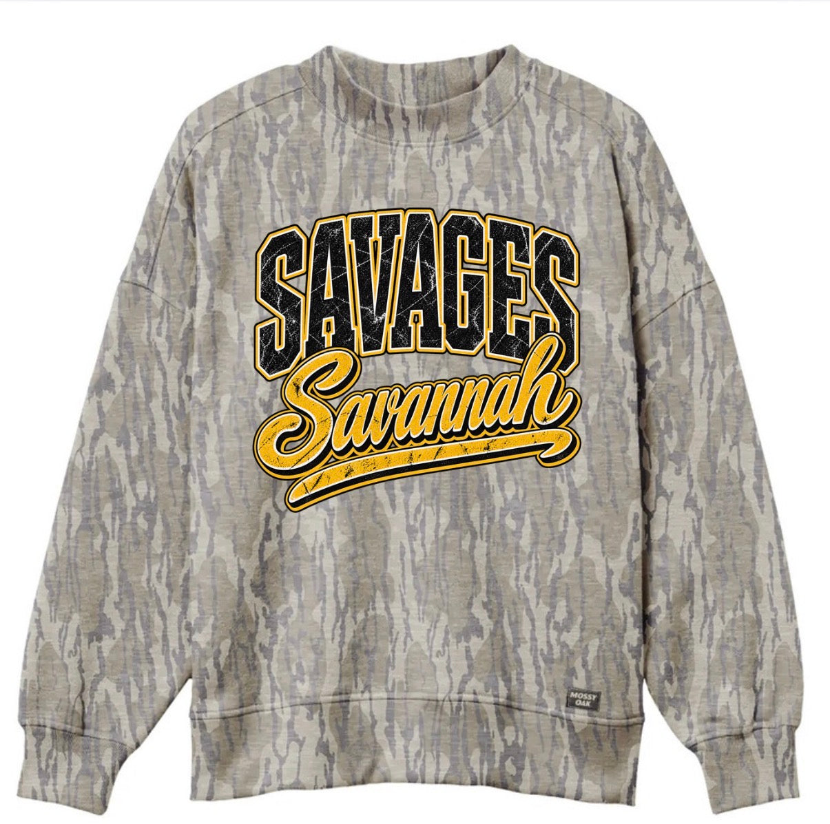 Mossy Oak Bottomland Mockneck Sweatshirt — Pre-Sale