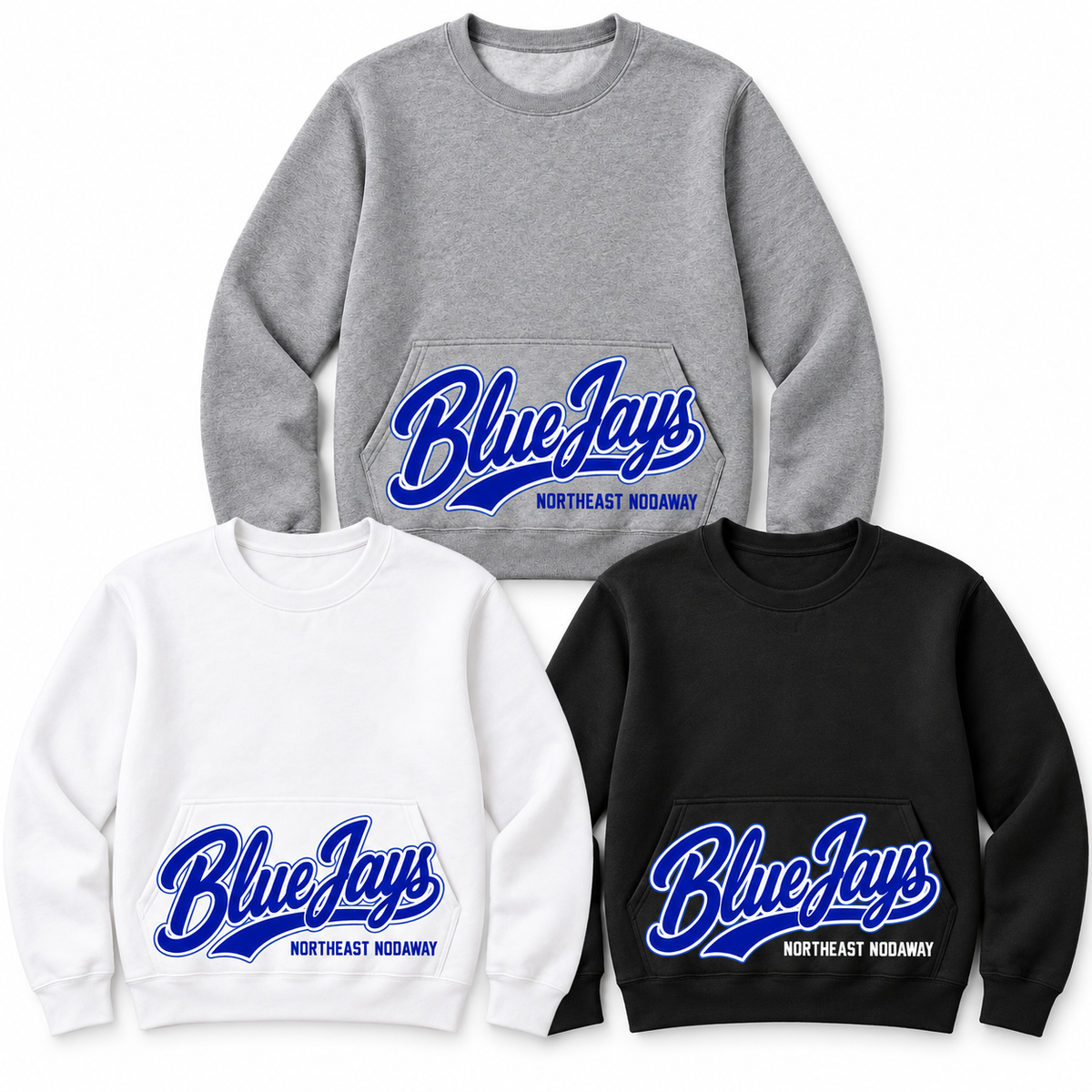 Northeast Nodaway Blue Jays Script Spirit Sweatshirt