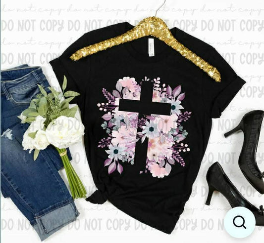 Floral Cross