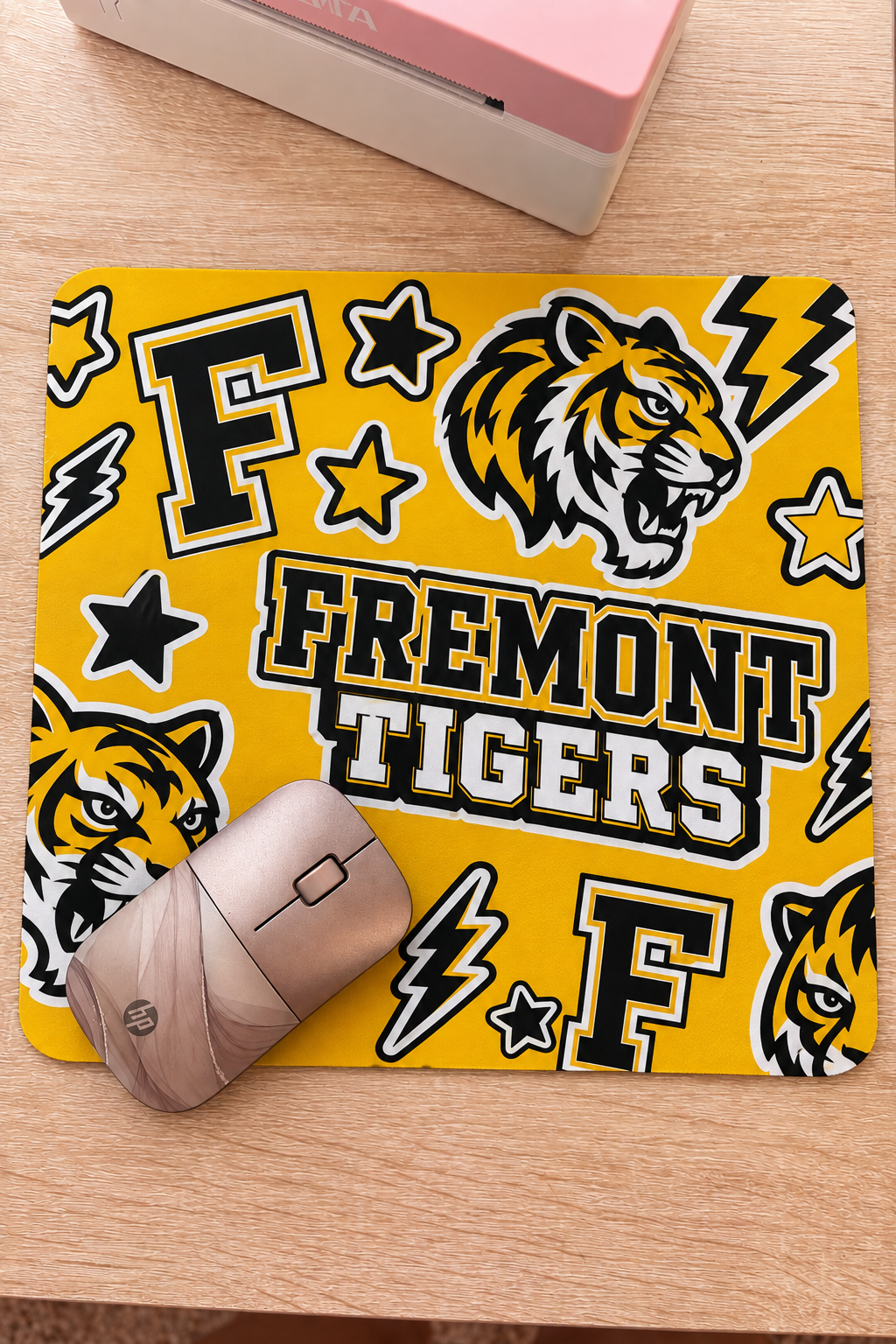 Fremont Tigers Mascot Mouse Pad