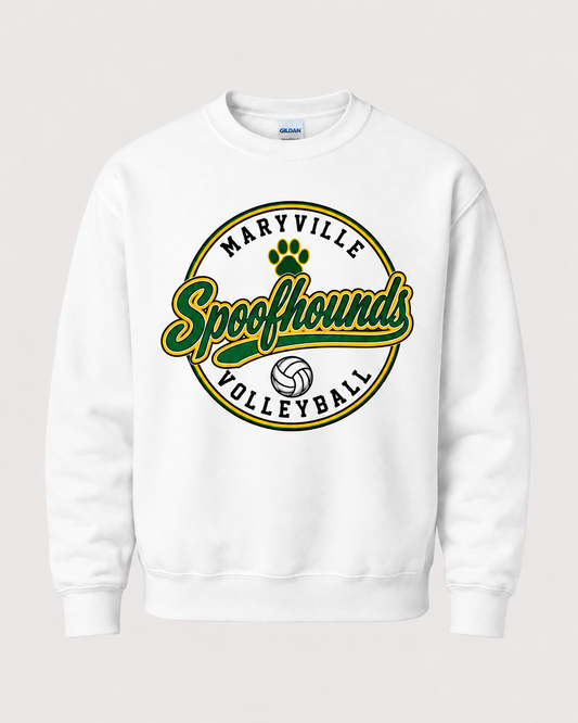 Maryville Spoofhounds Volleyball Spirit Wear - Circle Badge