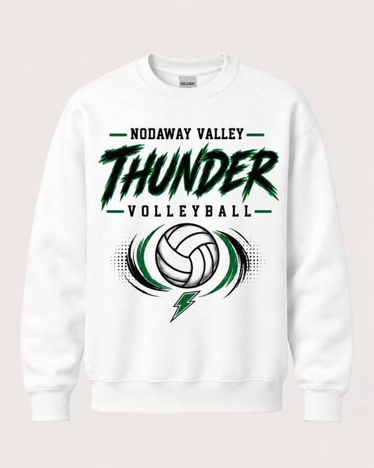Nodaway Valley Thunder Volleyball Spirit Wear - Brushstroke