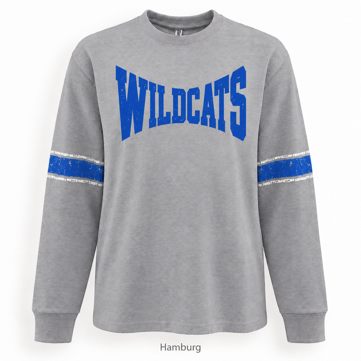 Hamburg Wildcats Heavyweight Vintage Stripe Jersey