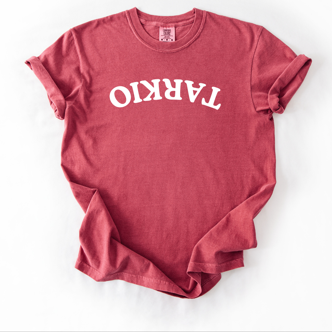 Custom Inverted Arch Tee — Your City or Mascot
