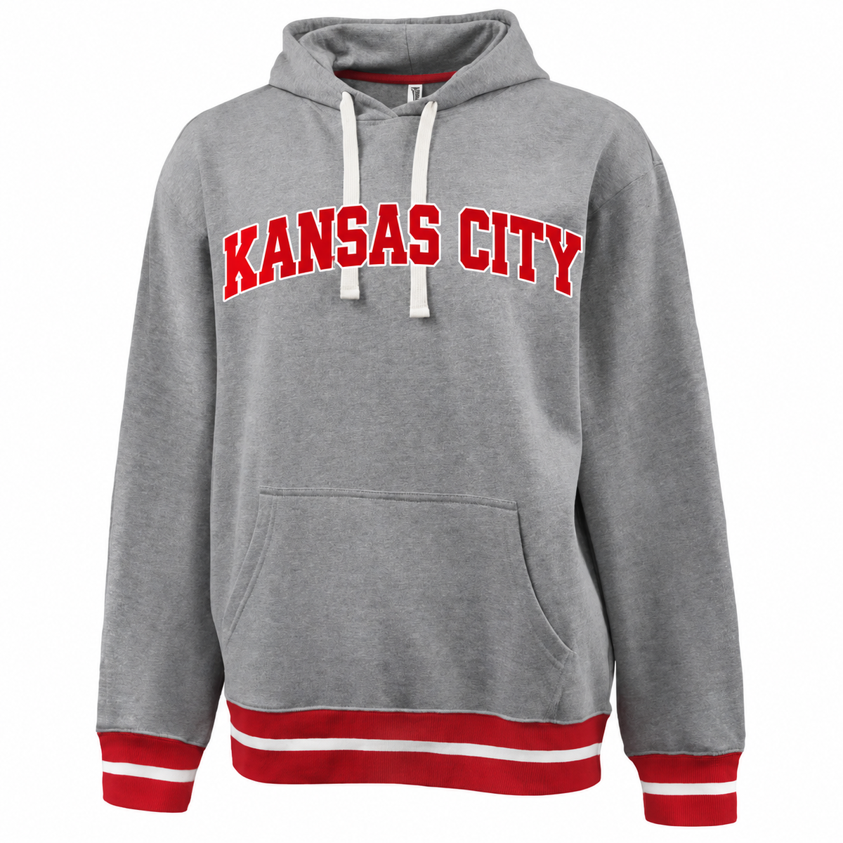 Kansas City Varsity Rib Trim Hoodie
