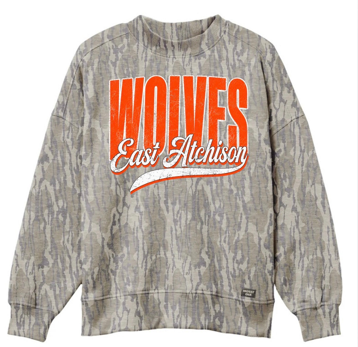 Mossy Oak Bottomland Mockneck Sweatshirt — Pre-Sale