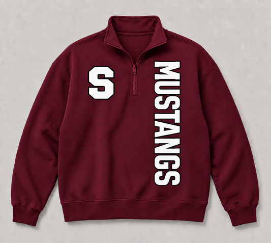 Shenandoah Mustangs Quarter Zip Sweatshirt