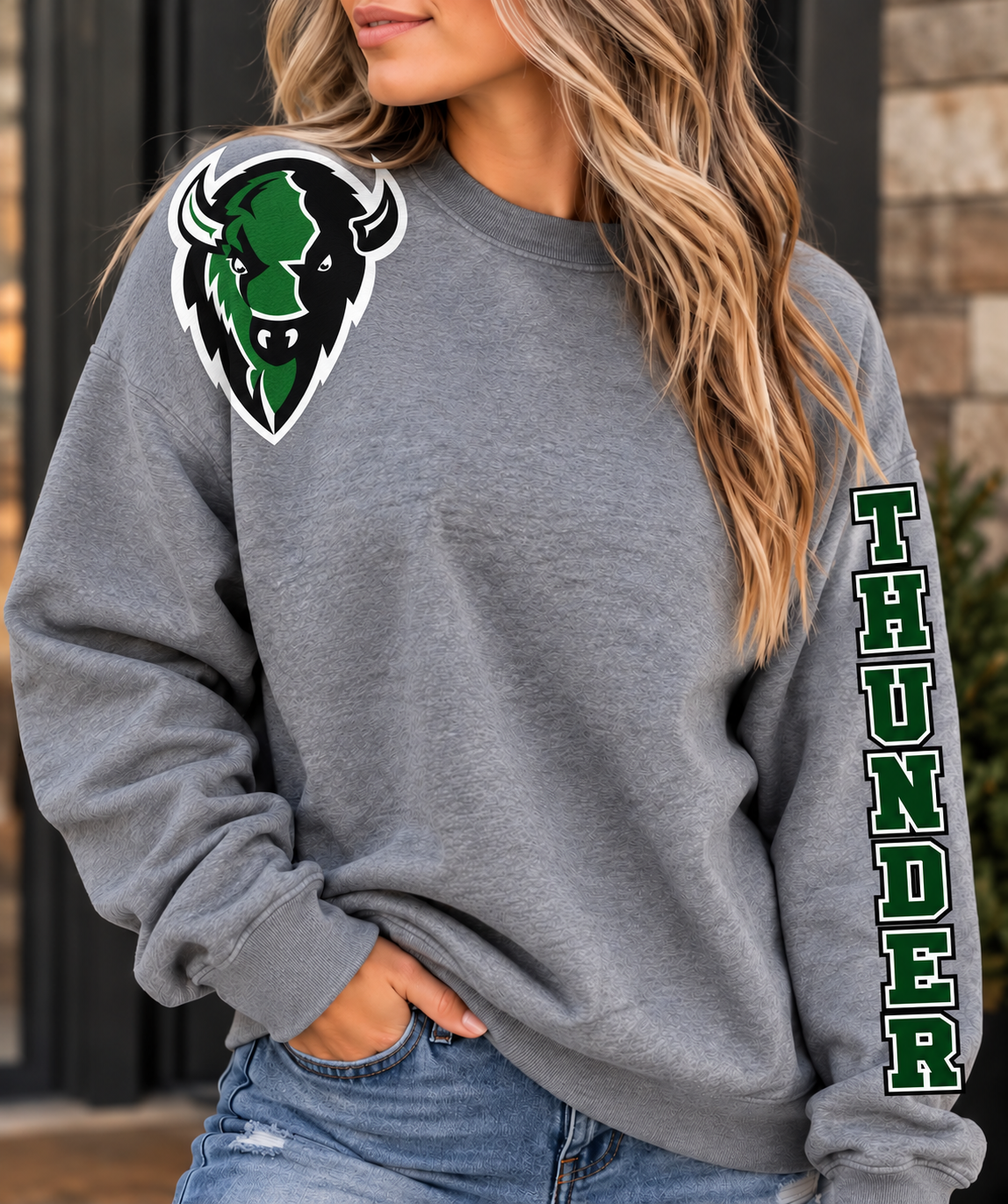 Nodaway Valley Thunder Sleeve Sweatshirt