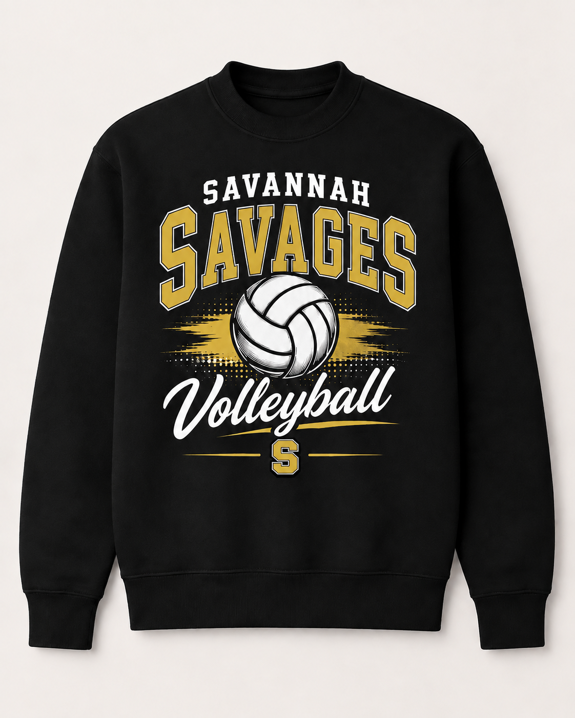 Savannah Savages Volleyball Spirit Wear - Varsity Block