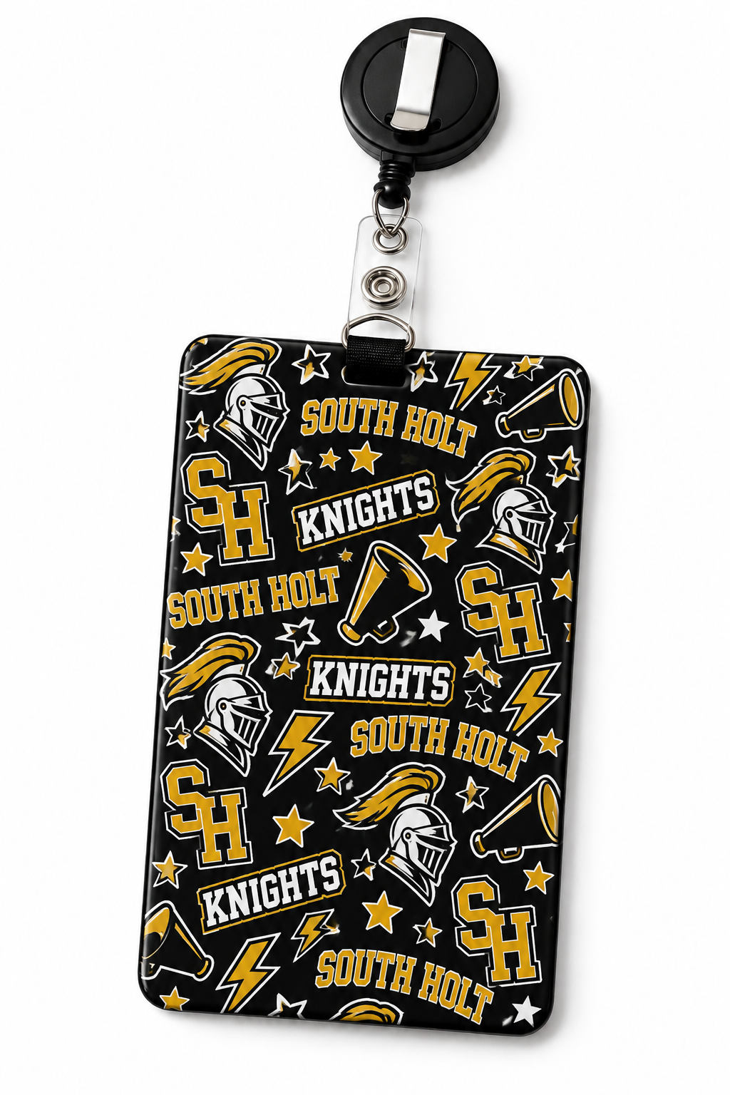 South Holt Knights ID Badge Holder