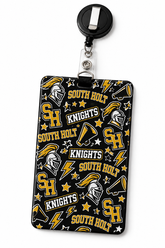 South Holt Knights ID Badge Holder