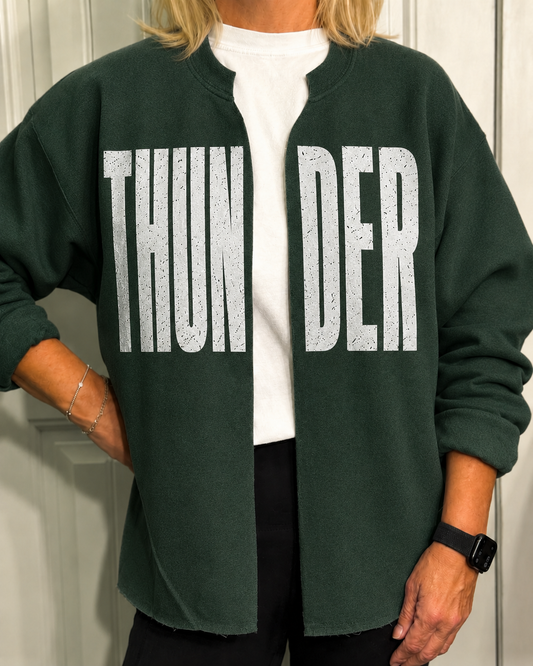 Nodaway Valley Thunder Split-Neck Sweatshirt