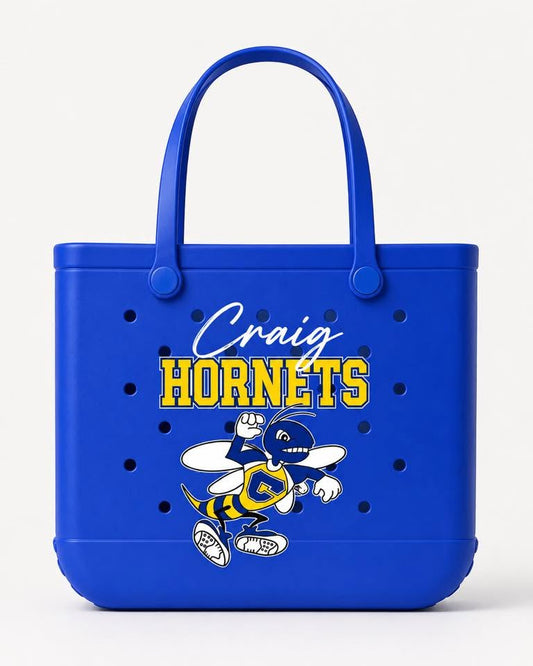Craig Hornets Flexi Tote - Printed on BOTH Sides - Pre-Order