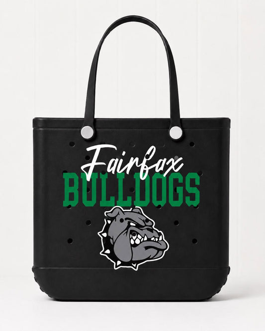 Fairfax Bulldogs Flexi Tote - Printed on BOTH Sides - Pre-Order