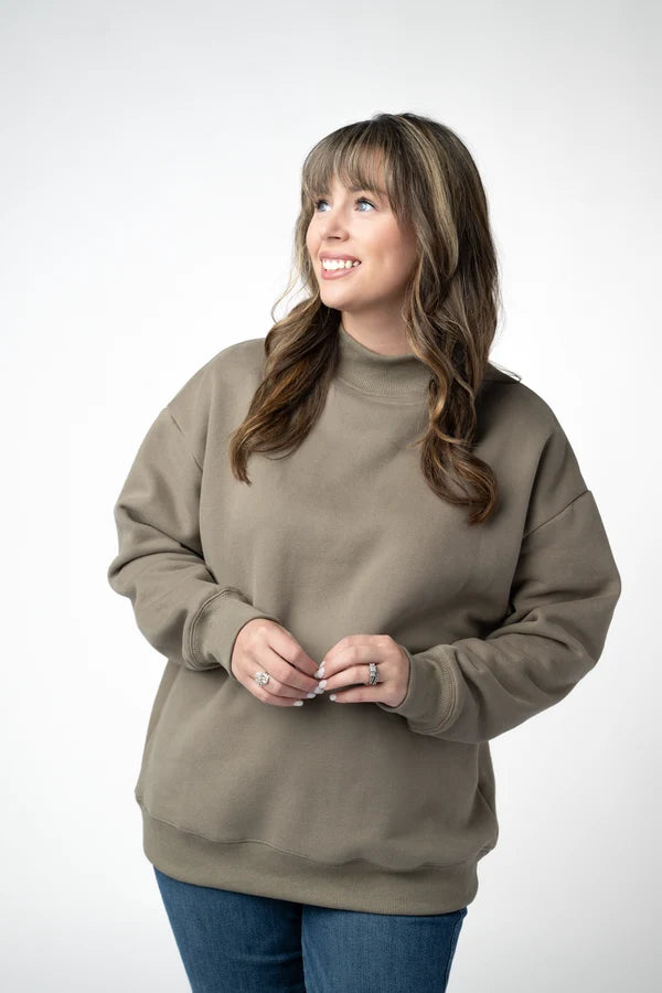 Marley Mock Neck Sweatshirt