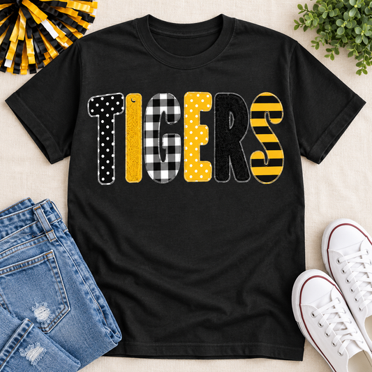 Fremont Tigers Faux Chenille Tee