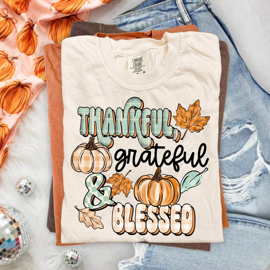 Thankful, Grateful & Blessed