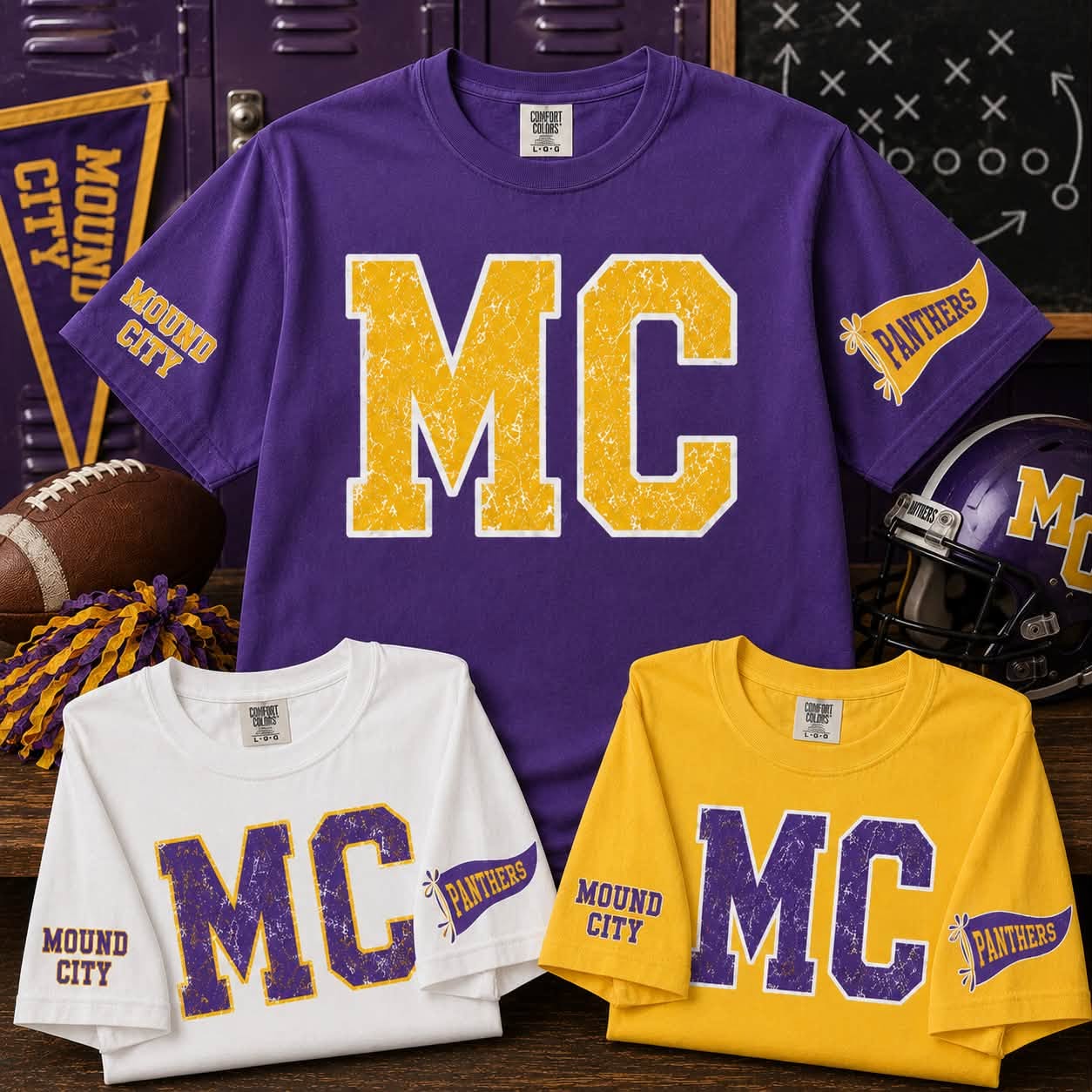 Custom Varsity Team Tee — Any Team, Any Colors