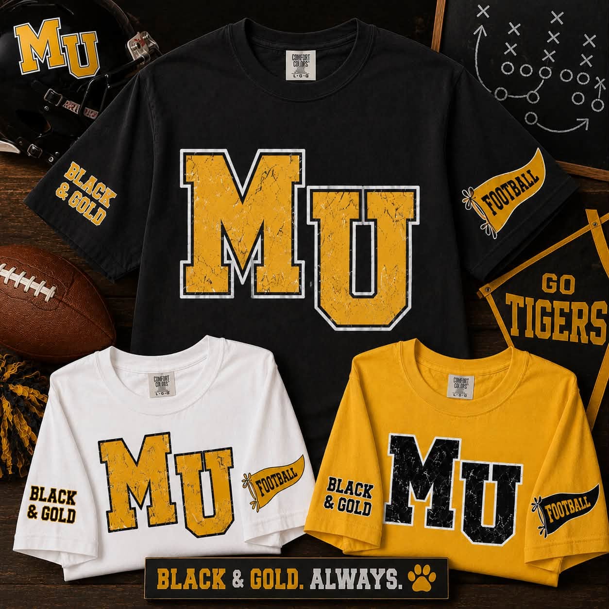 Custom Varsity Team Tee — Any Team, Any Colors