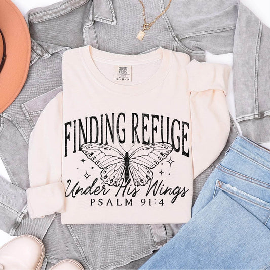 Finding Refuge Under His Wings — Psalm 91:4