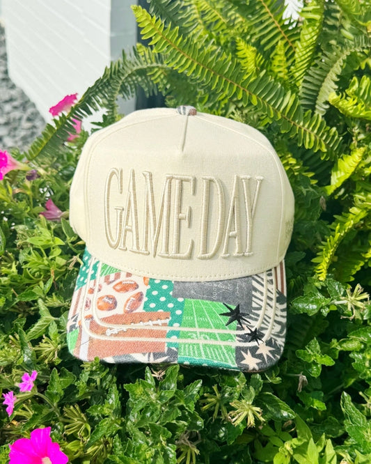 Game Day — Tonal Embroidered Sport Patch Brim Hat