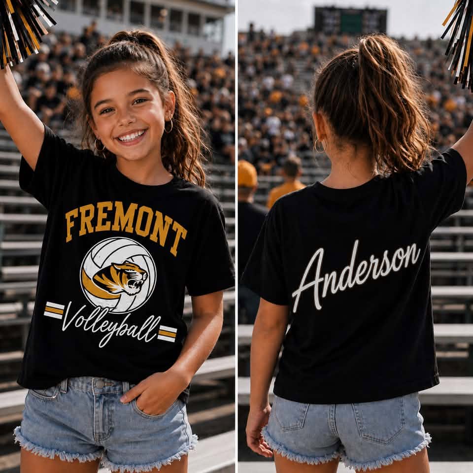 Fremont Tigers Adult Custom Gameday Tee