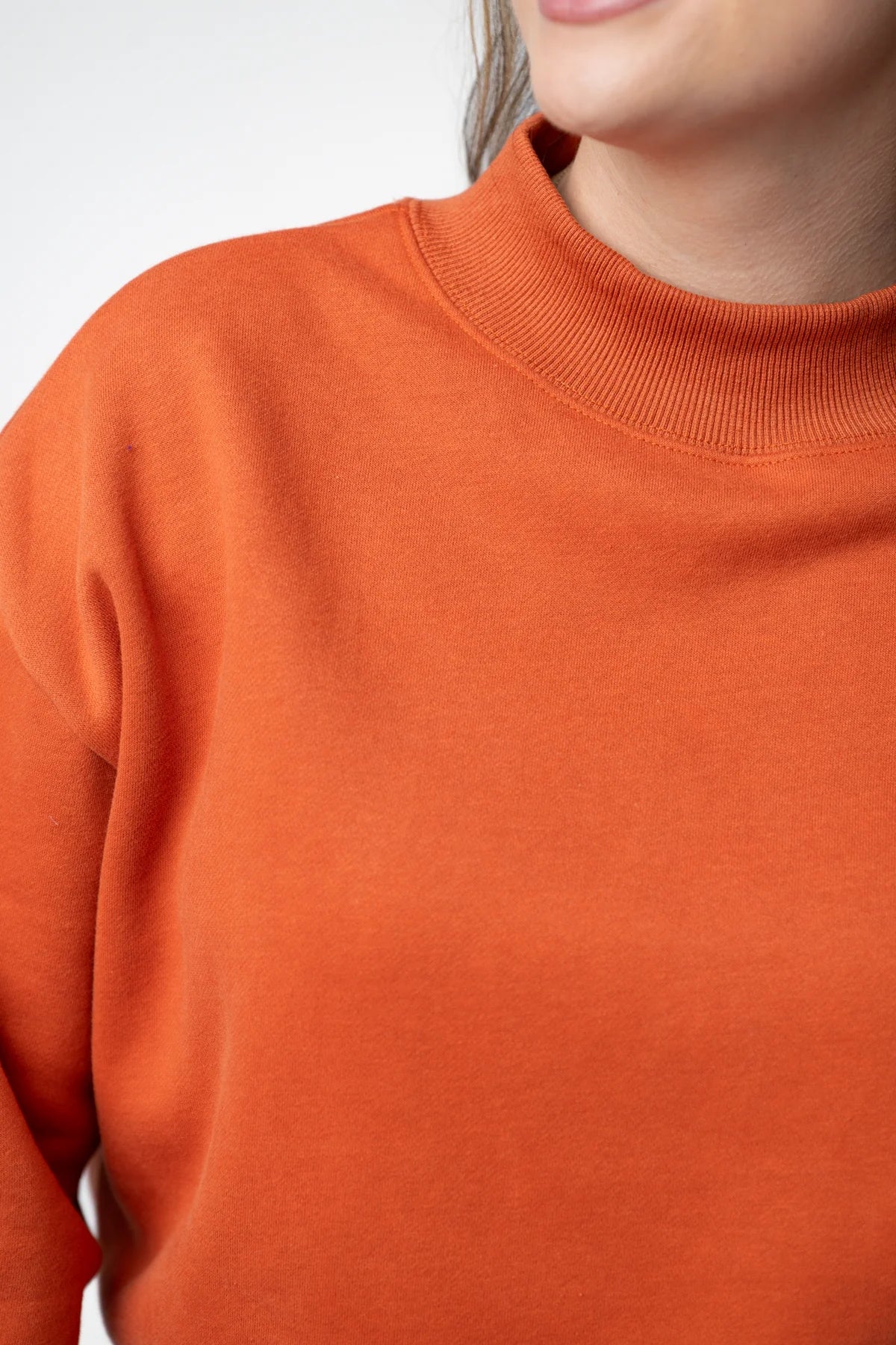 Marley Mock Neck Sweatshirt