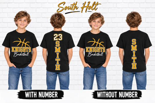 Youth South Holt Knights Personalized Basketball
