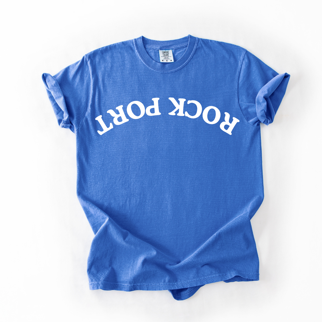 Custom Inverted Arch Tee — Your City or Mascot