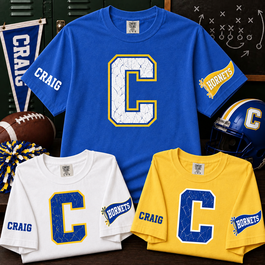 Craig Hornets Varsity Team Tee