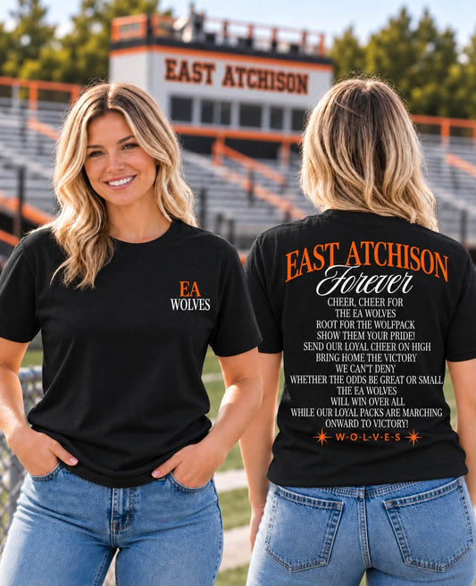 East Atchison Wolves Forever School Song Tee