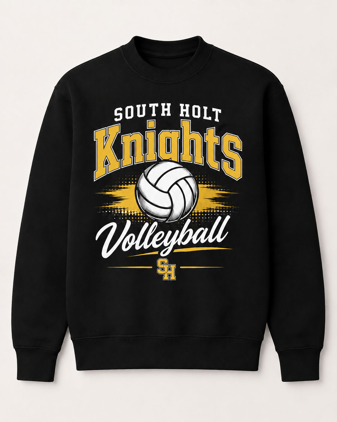 South Holt Knights Volleyball Spirit Wear - Varsity Block