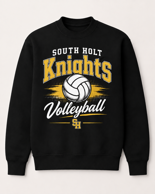 South Holt Knights Volleyball Spirit Wear - Varsity Block