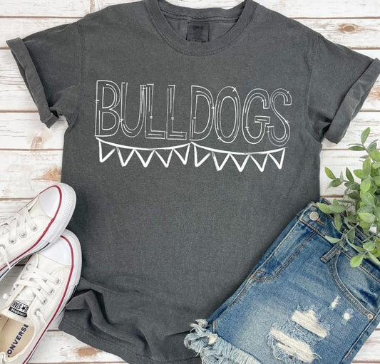Sketchy Doodle Bulldogs