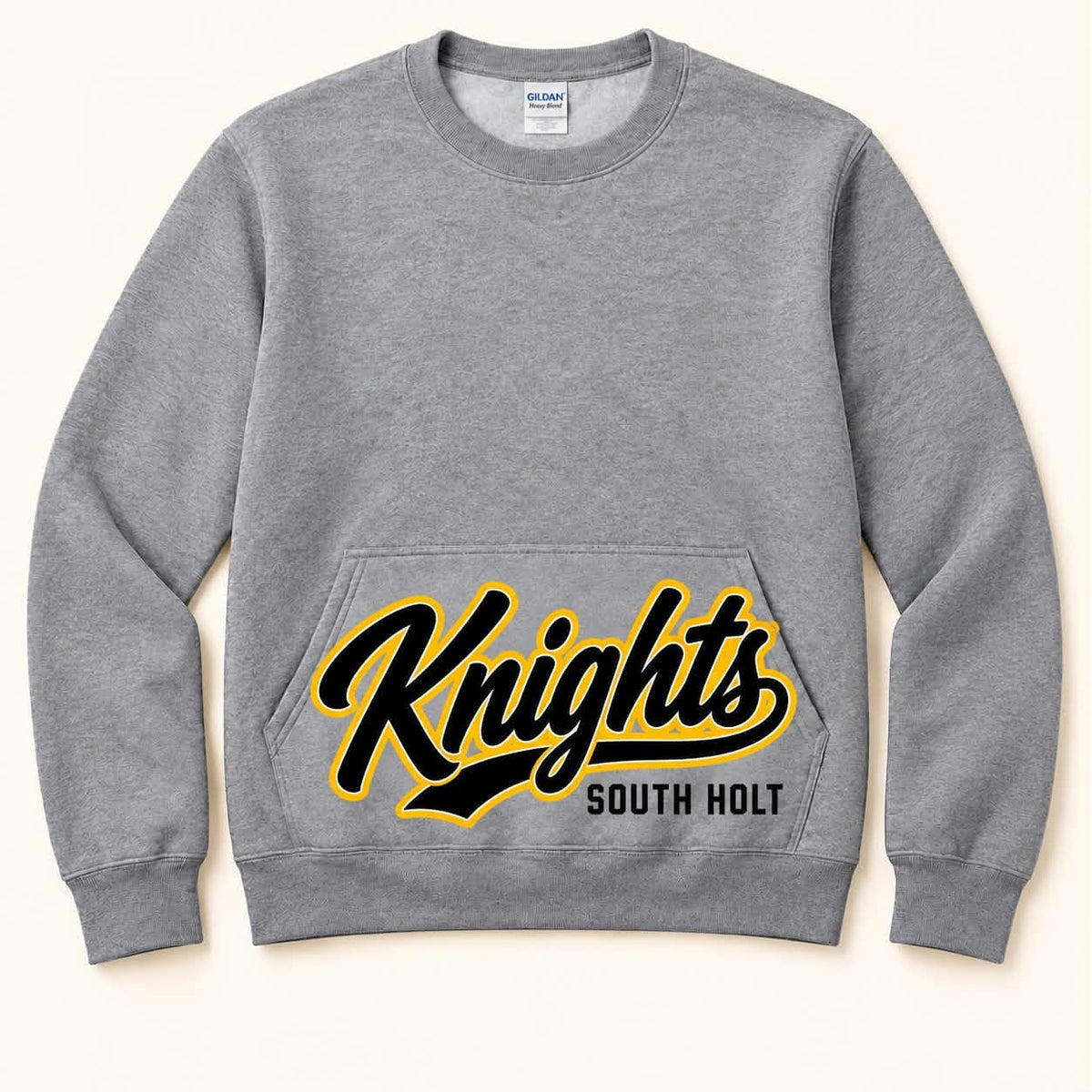 South Holt Knights Script Spirit Sweatshirt