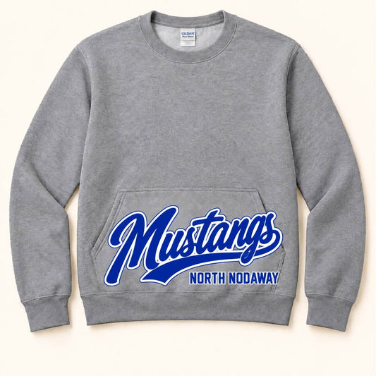 North Nodaway Mustangs Script Spirit Sweatshirt