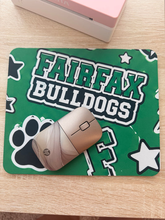 Fairfax Bulldogs Mascot Mouse Pad