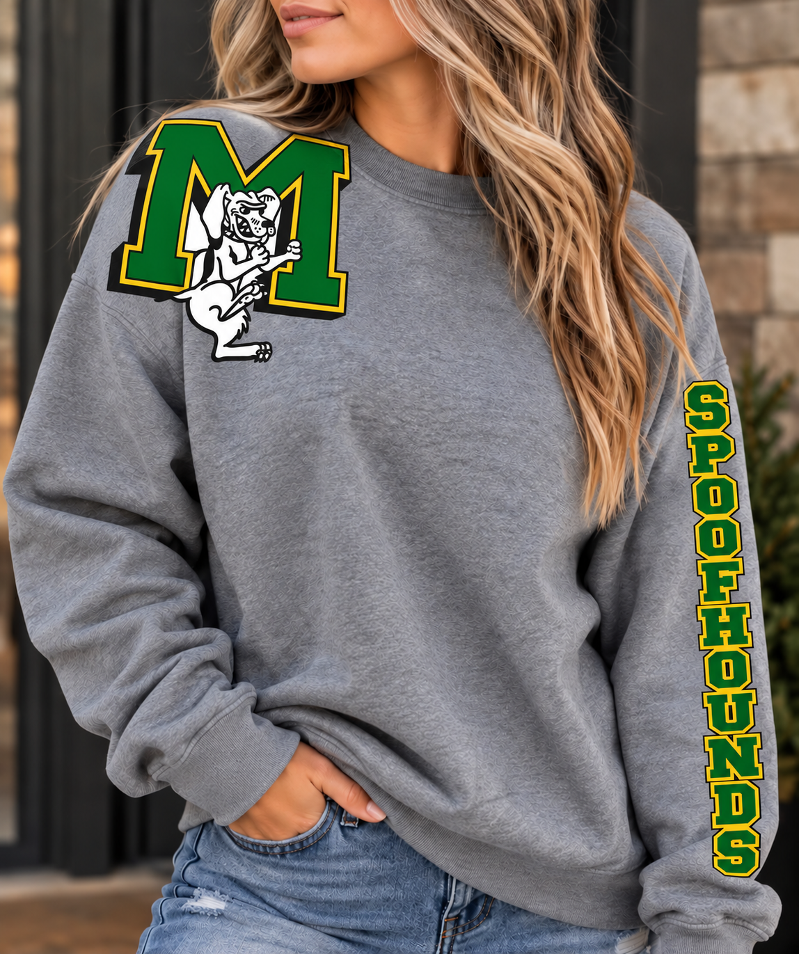 Maryville Spoofhounds Sleeve Sweatshirt