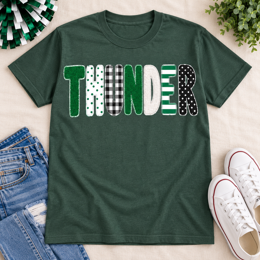 Nodaway Valley Thunder Faux Chenille Tee