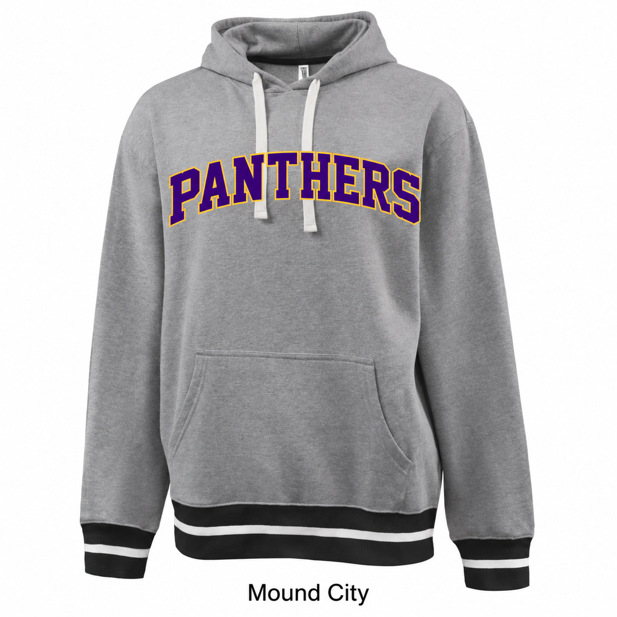 Mound City Panthers Varsity Rib Trim Hoodie